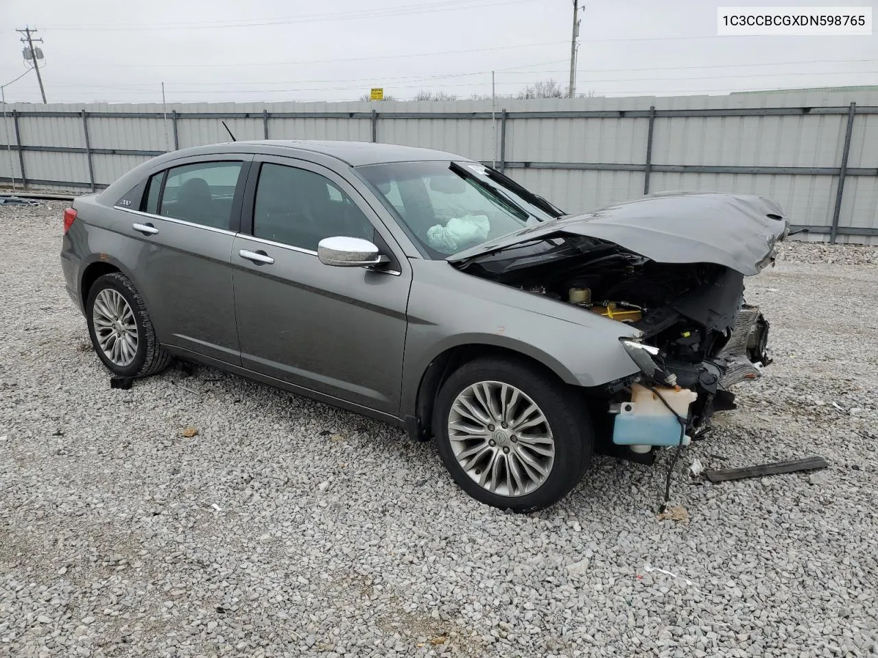 2013 Chrysler 200 Limited VIN: 1C3CCBCGXDN598765 Lot: 41467804