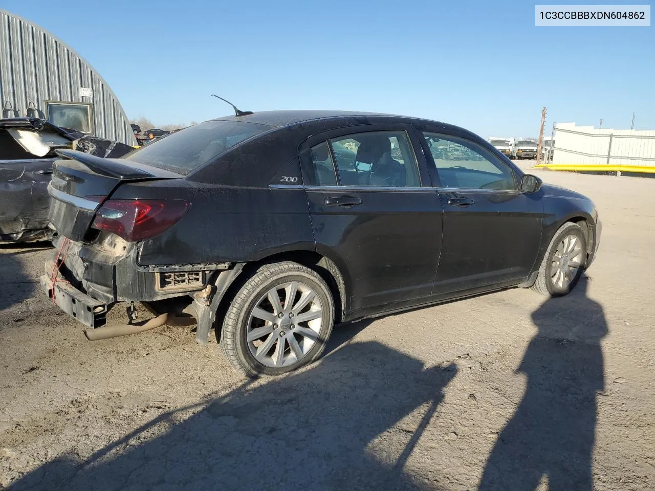 2013 Chrysler 200 Touring VIN: 1C3CCBBBXDN604862 Lot: 43067504