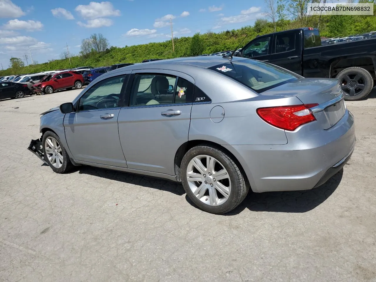 2013 Chrysler 200 Lx VIN: 1C3CCBAB7DN698832 Lot: 50902304