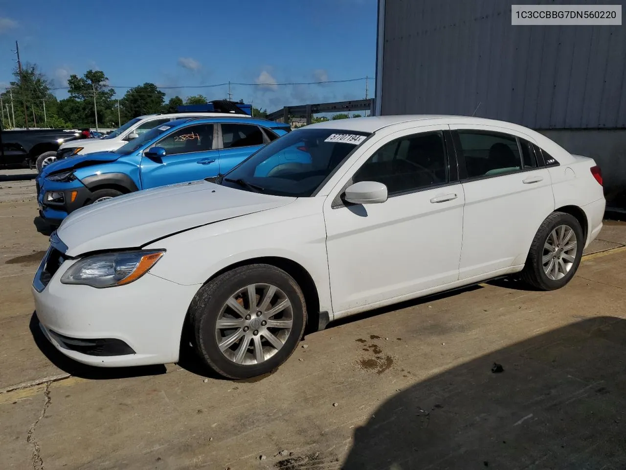 2013 Chrysler 200 Touring VIN: 1C3CCBBG7DN560220 Lot: 57707194