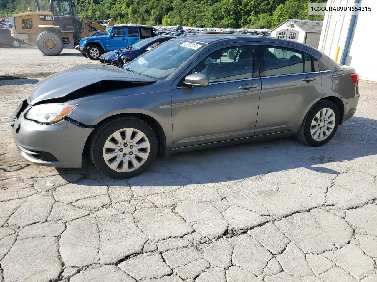 2013 Chrysler 200 Lx VIN: 1C3CCBAB9DN654315 Lot: 59883024