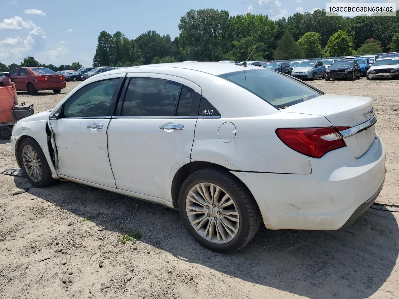 2013 Chrysler 200 Limited VIN: 1C3CCBCG3DN654402 Lot: 61900244