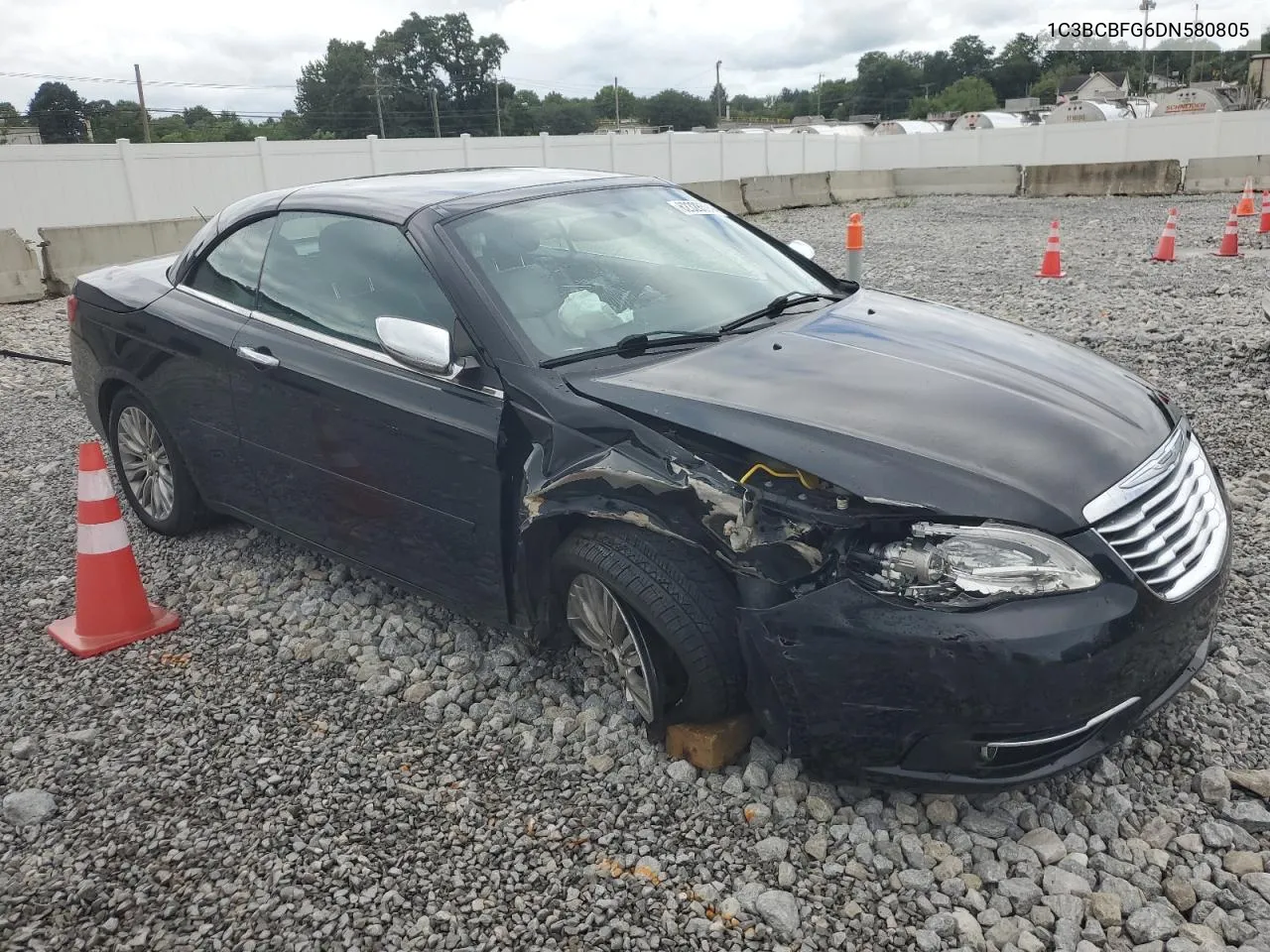 2013 Chrysler 200 Limited VIN: 1C3BCBFG6DN580805 Lot: 62328594