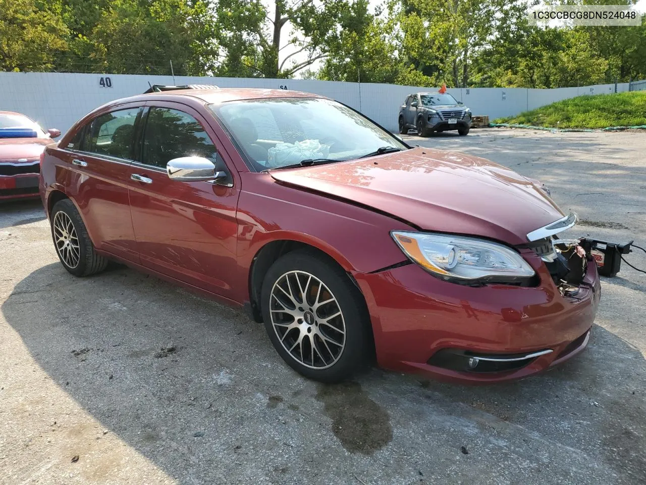 2013 Chrysler 200 Limited VIN: 1C3CCBCG8DN524048 Lot: 63140674