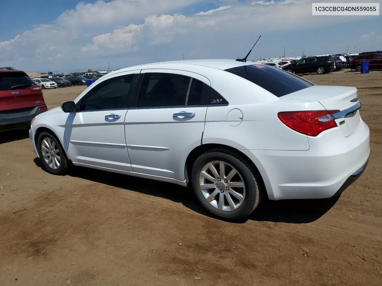 2013 Chrysler 200 Limited VIN: 1C3CCBCG4DN559055 Lot: 63407424