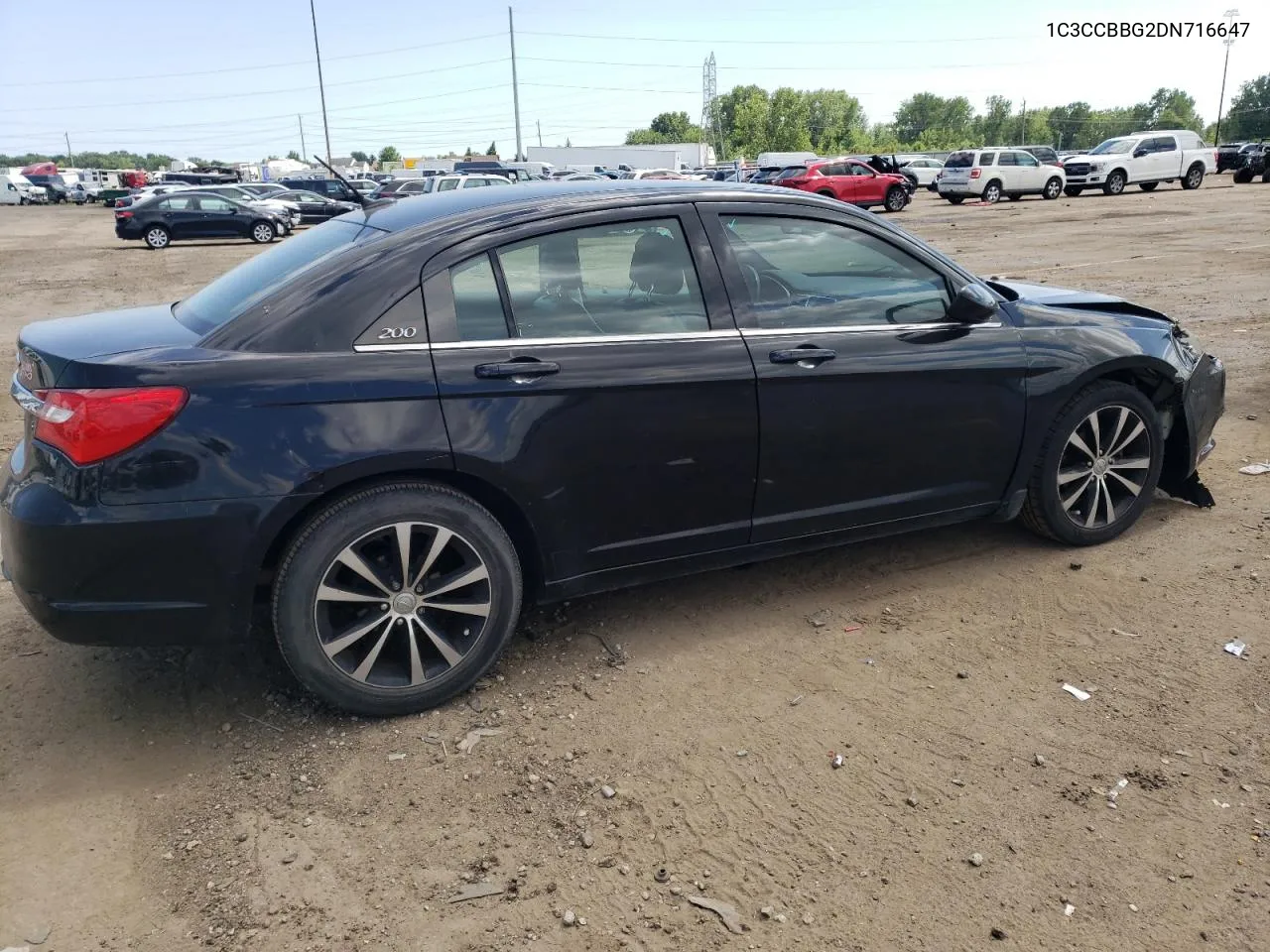 2013 Chrysler 200 Touring VIN: 1C3CCBBG2DN716647 Lot: 63548364