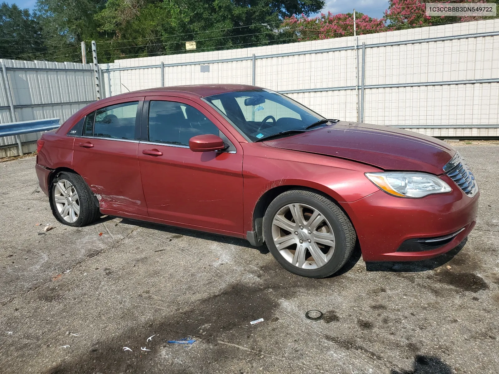 2013 Chrysler 200 Touring VIN: 1C3CCBBB3DN549722 Lot: 66661754