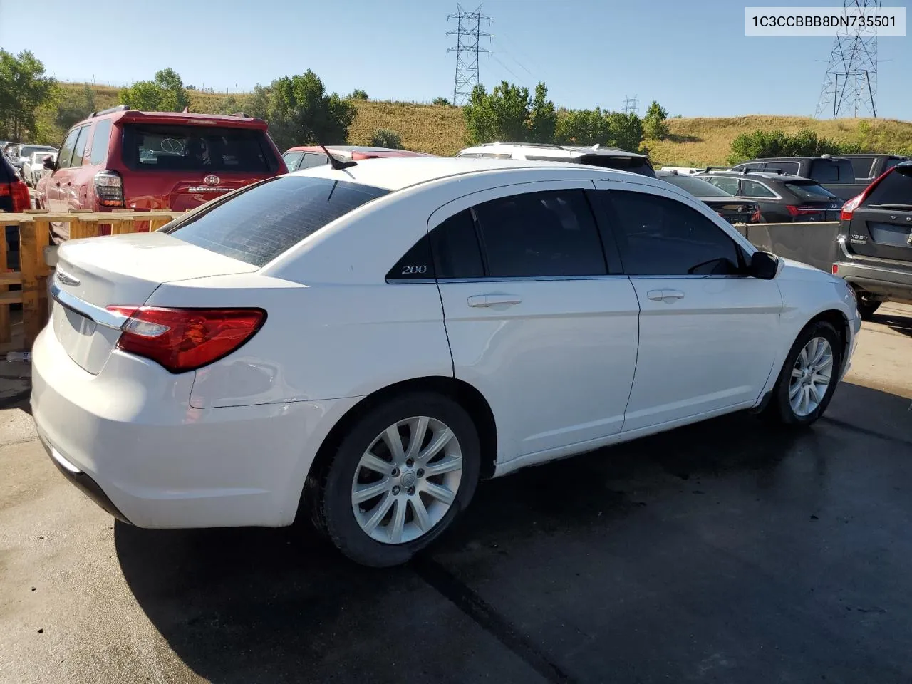 2013 Chrysler 200 Touring VIN: 1C3CCBBB8DN735501 Lot: 67709724