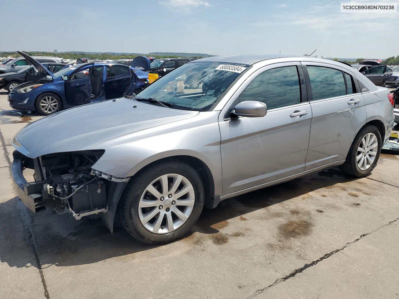 2013 Chrysler 200 Touring VIN: 1C3CCBBG8DN703238 Lot: 68083584