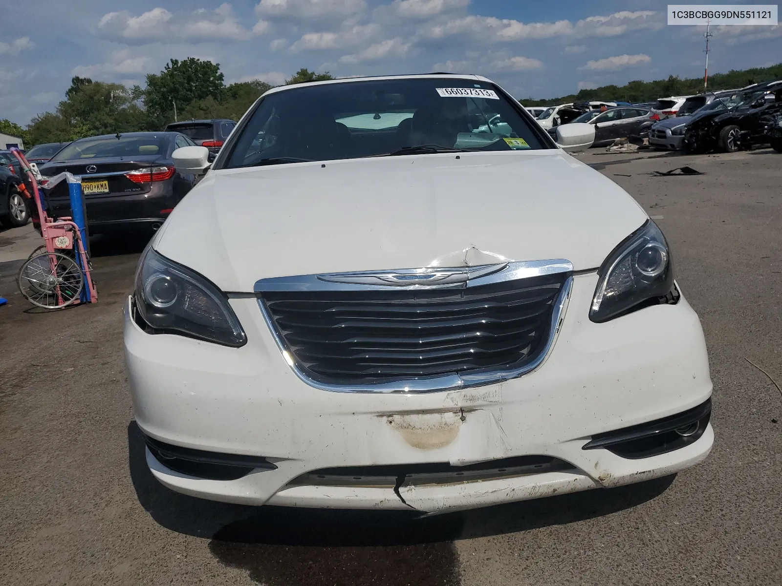 2013 Chrysler 200 S VIN: 1C3BCBGG9DN551121 Lot: 68129634