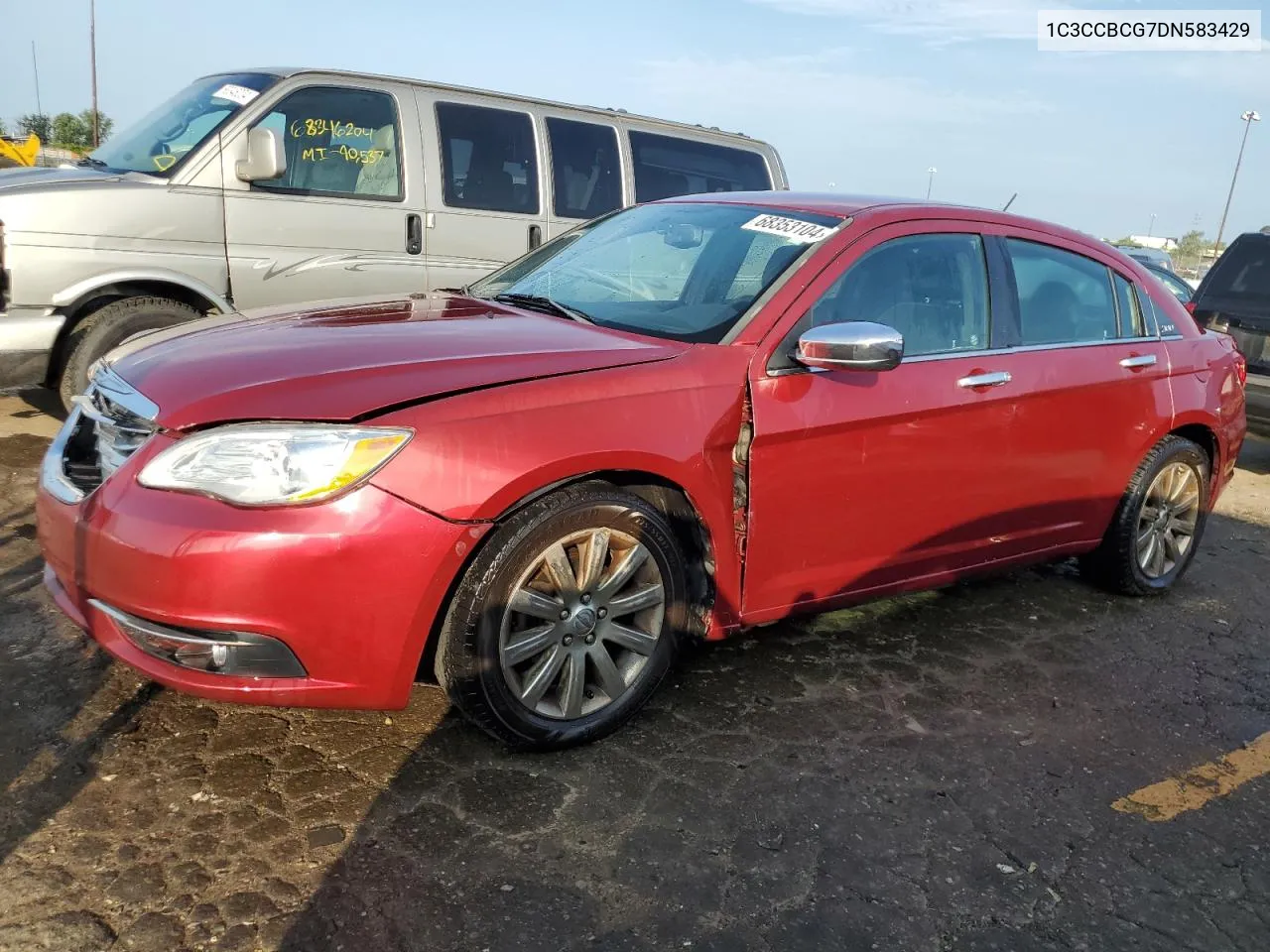 1C3CCBCG7DN583429 2013 Chrysler 200 Limited