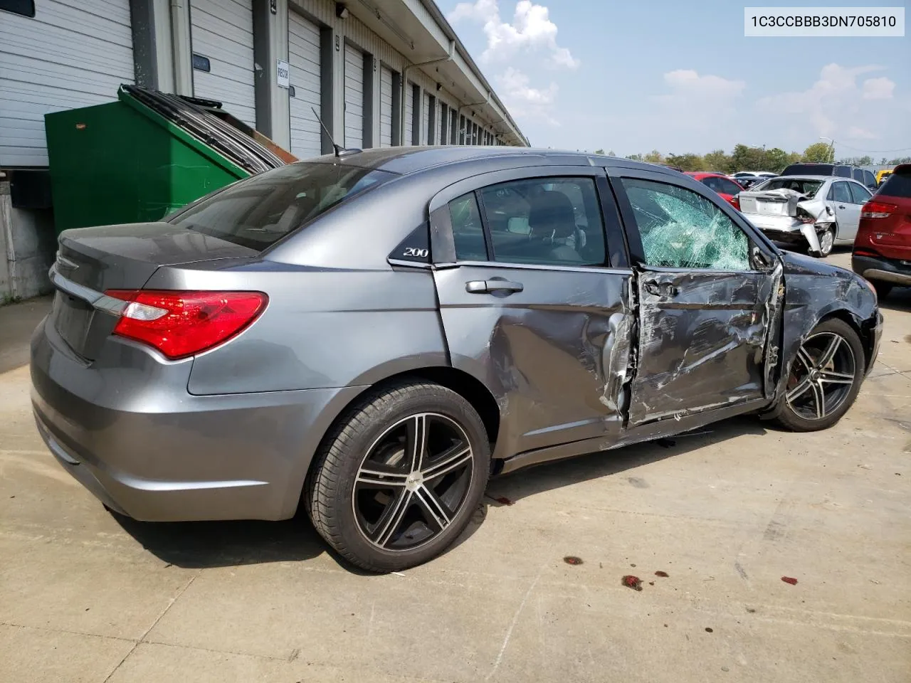 2013 Chrysler 200 Touring VIN: 1C3CCBBB3DN705810 Lot: 68988784