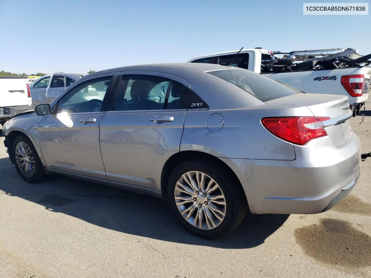 2013 Chrysler 200 Lx VIN: 1C3CCBAB5DN671838 Lot: 69068704