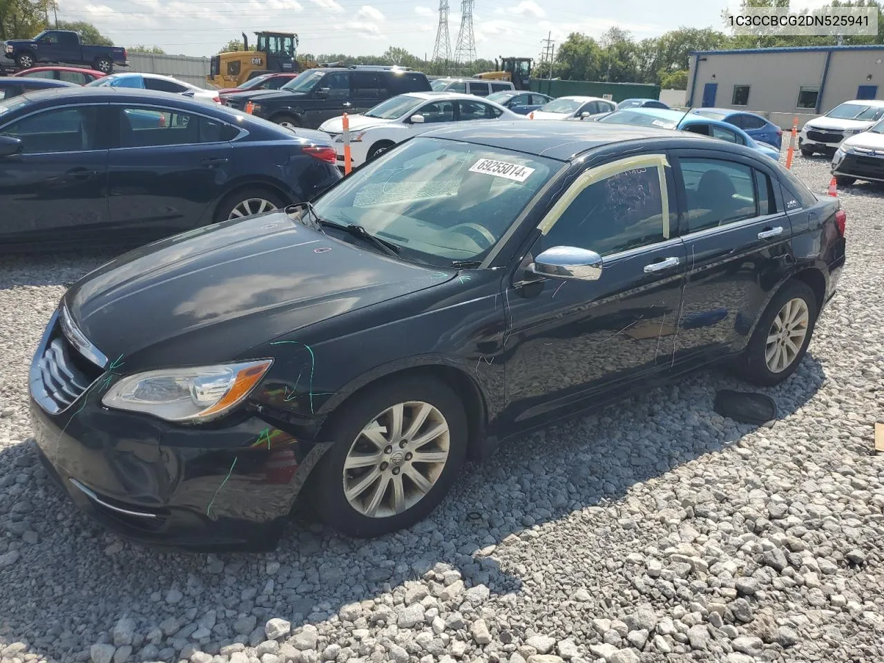 2013 Chrysler 200 Limited VIN: 1C3CCBCG2DN525941 Lot: 69255014