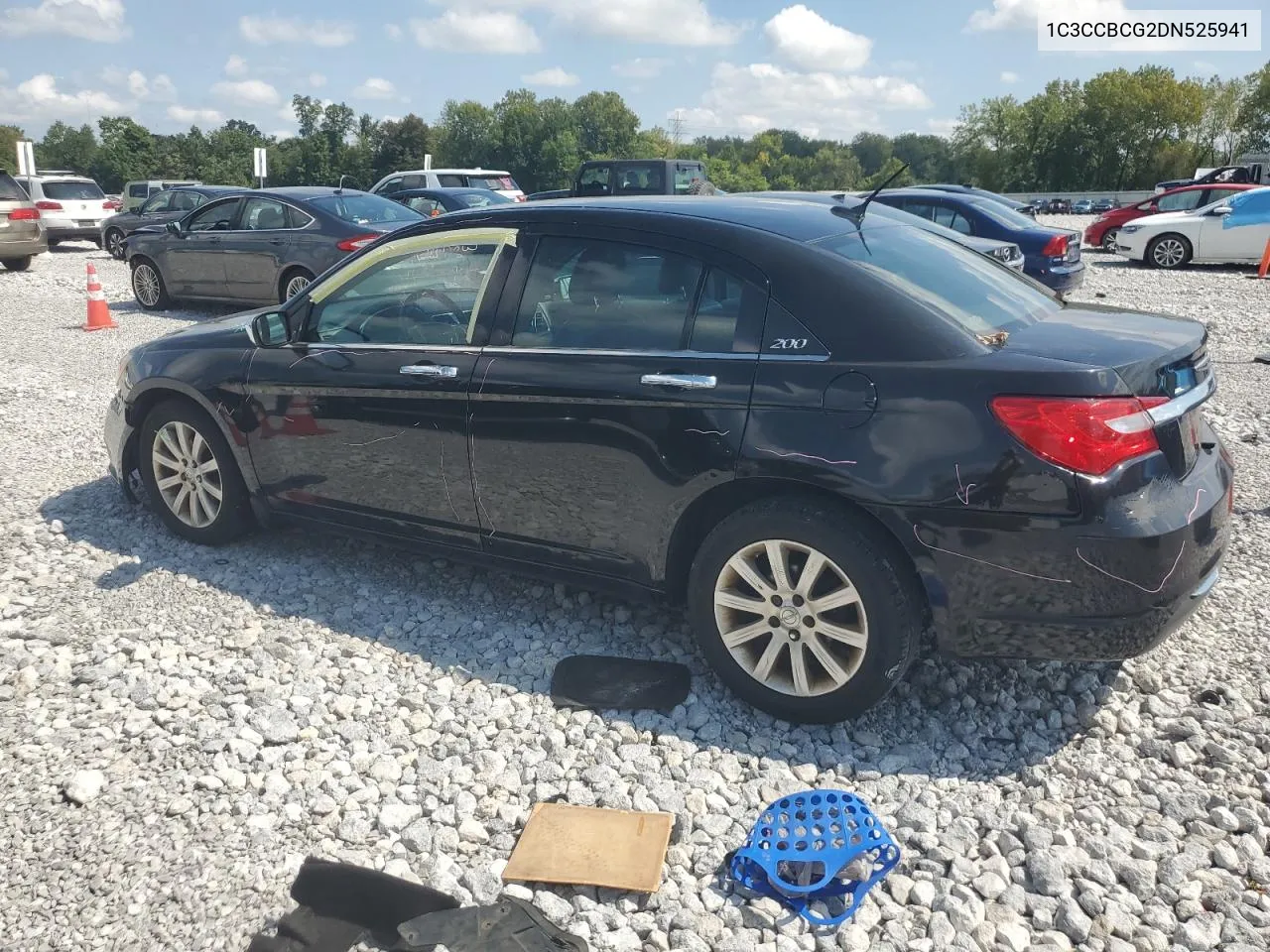 2013 Chrysler 200 Limited VIN: 1C3CCBCG2DN525941 Lot: 69255014