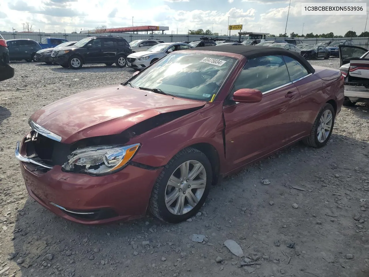 1C3BCBEBXDN553936 2013 Chrysler 200 Touring