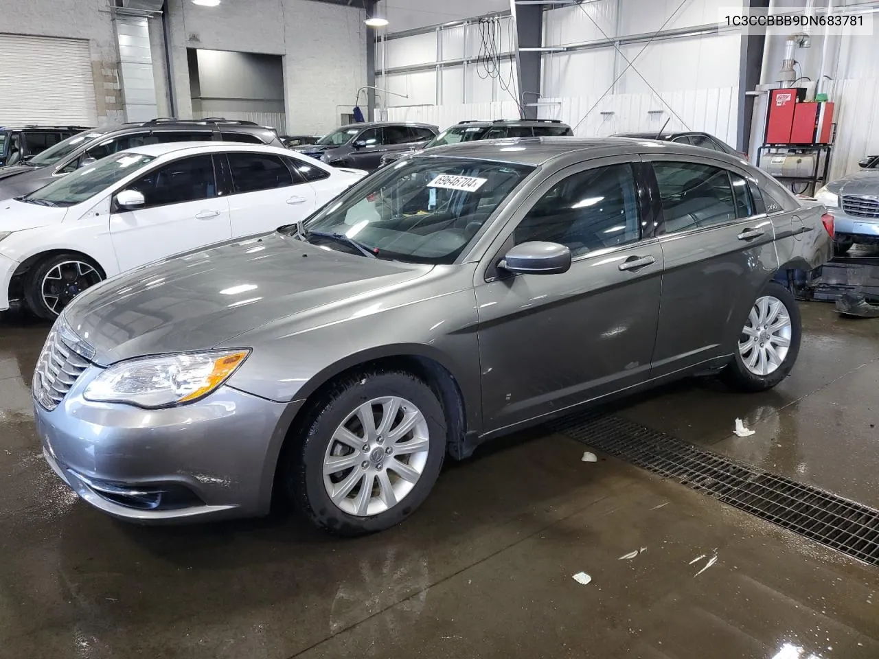 2013 Chrysler 200 Touring VIN: 1C3CCBBB9DN683781 Lot: 69646704