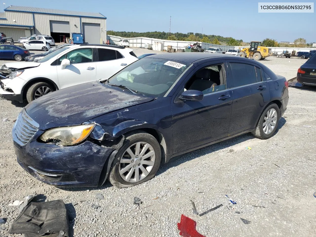 2013 Chrysler 200 Touring VIN: 1C3CCBBG6DN532795 Lot: 69688104