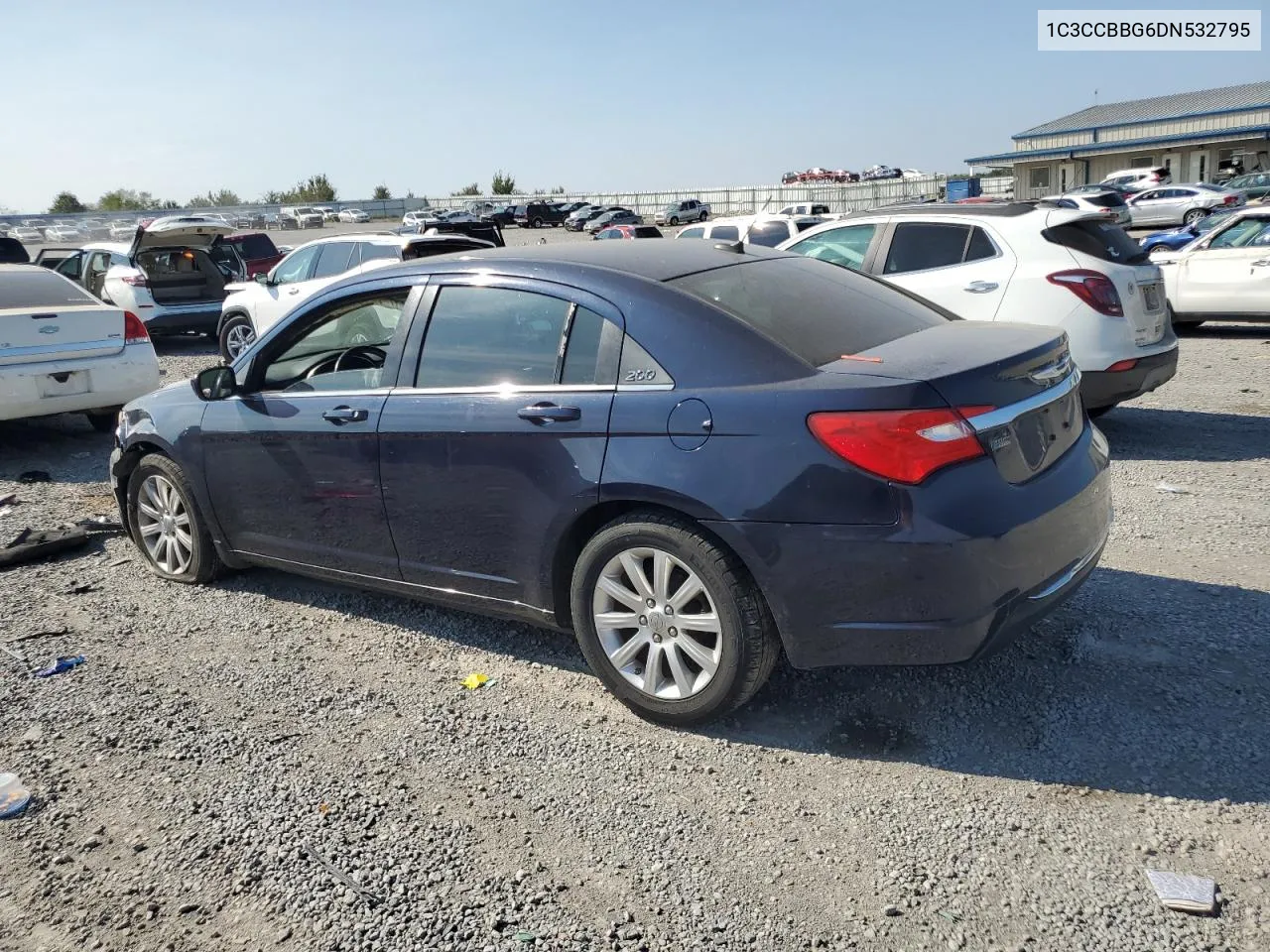 2013 Chrysler 200 Touring VIN: 1C3CCBBG6DN532795 Lot: 69688104