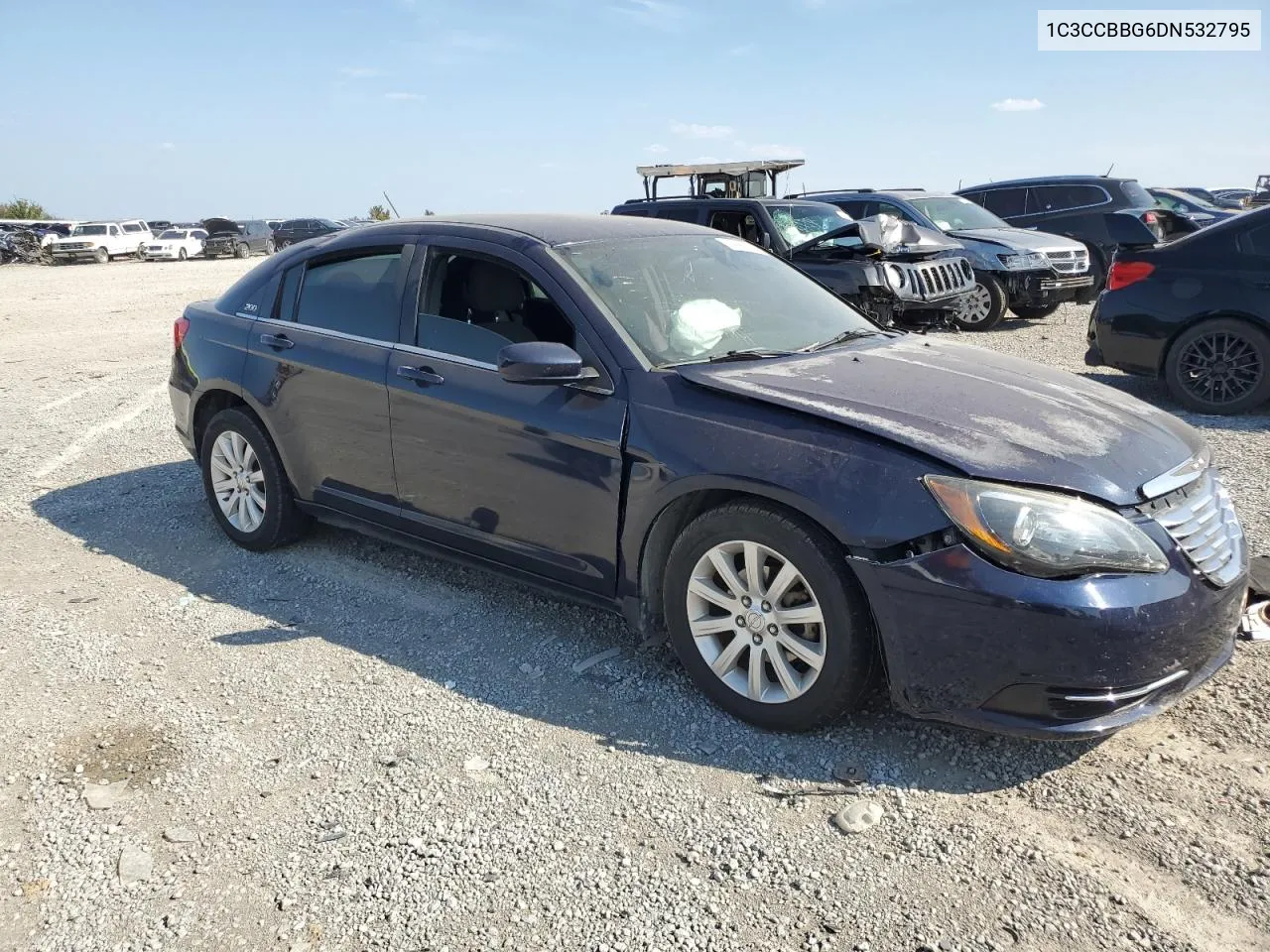 2013 Chrysler 200 Touring VIN: 1C3CCBBG6DN532795 Lot: 69688104