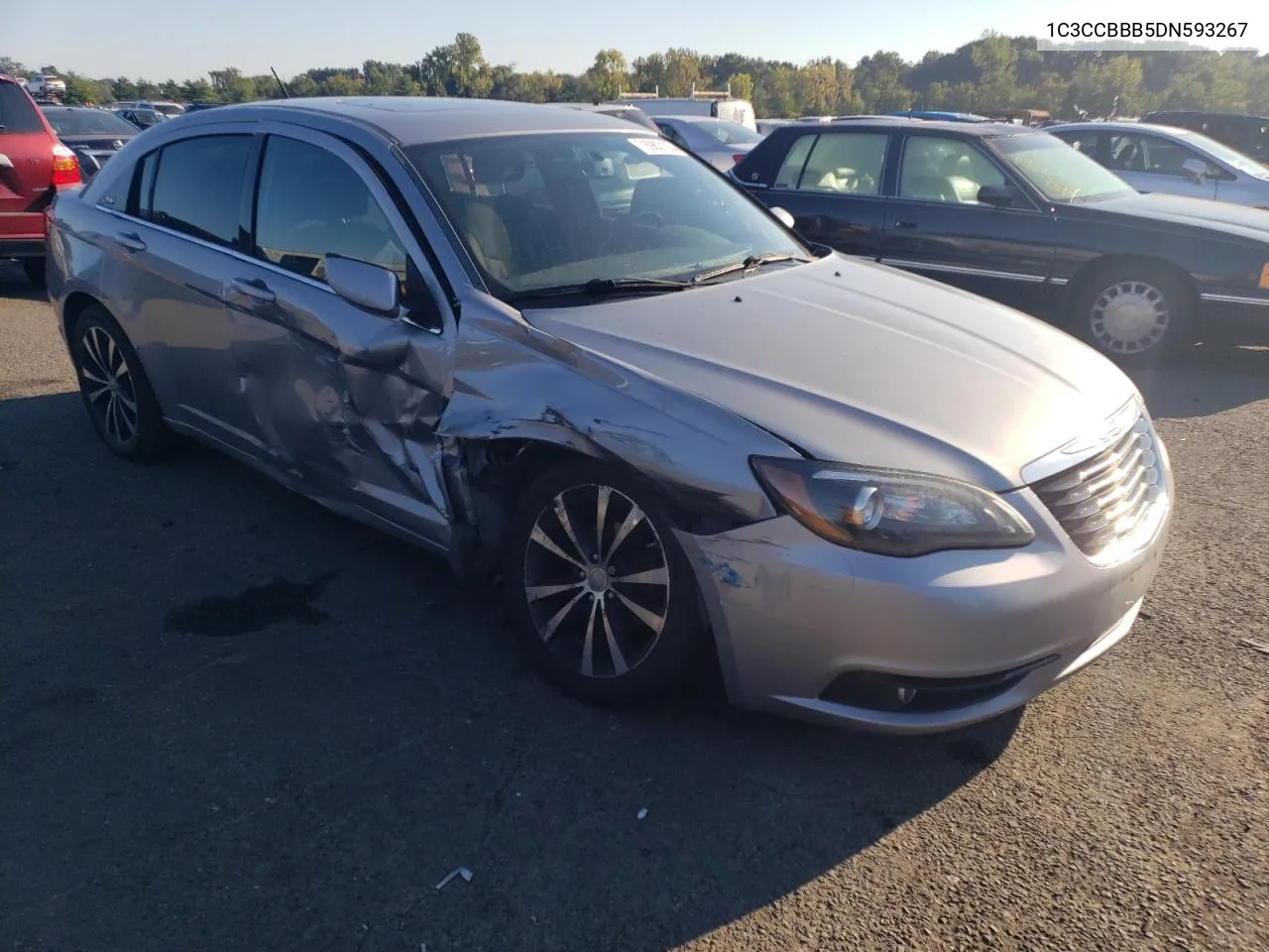 1C3CCBBB5DN593267 2013 Chrysler 200 Touring