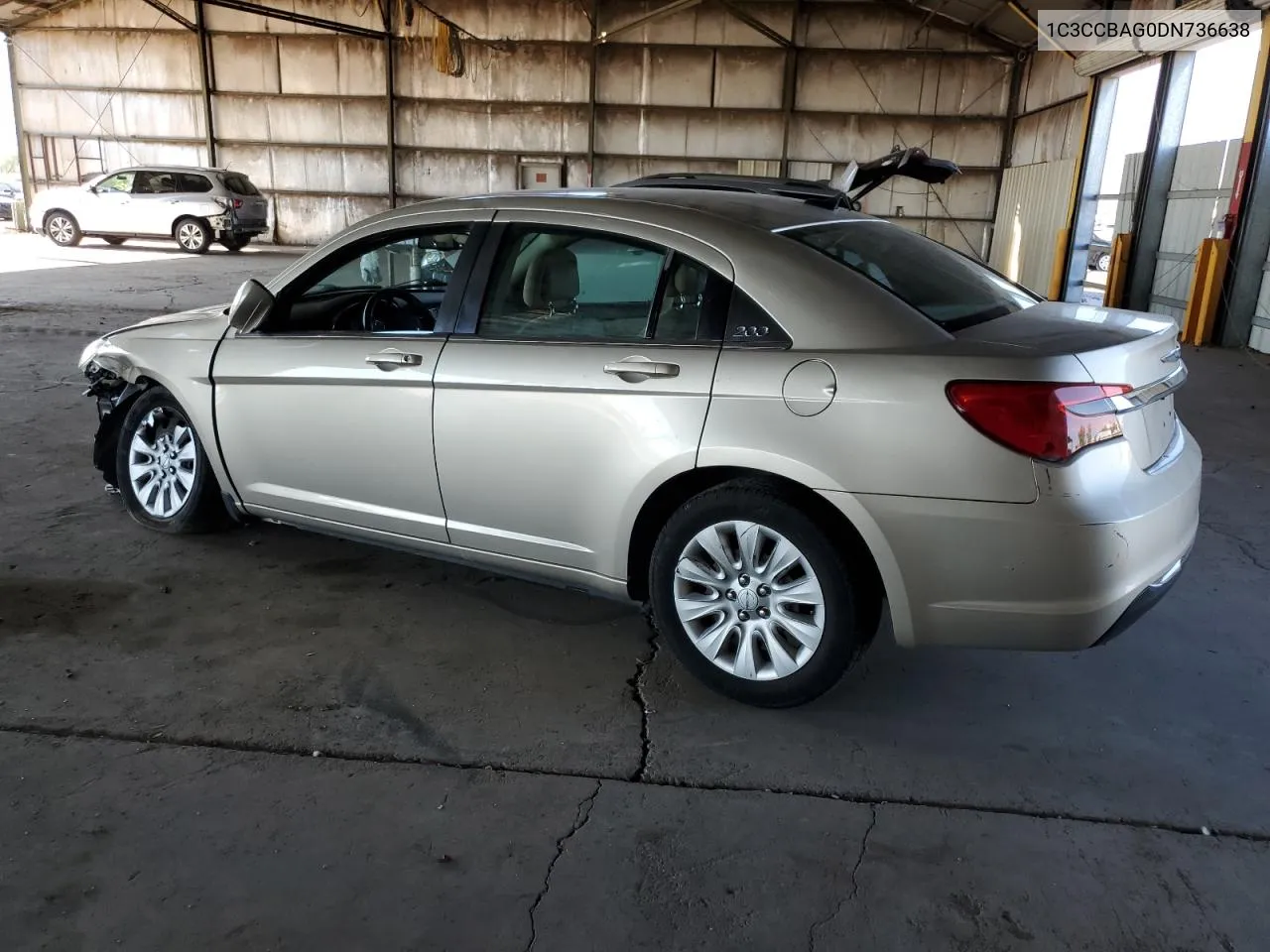 2013 Chrysler 200 Lx VIN: 1C3CCBAG0DN736638 Lot: 69871214