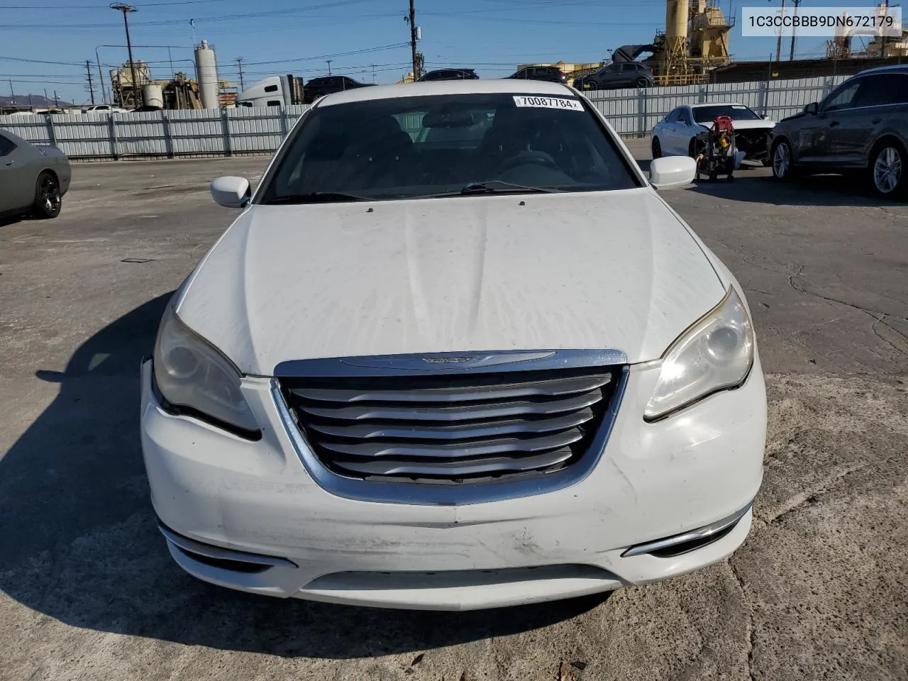 2013 Chrysler 200 Touring VIN: 1C3CCBBB9DN672179 Lot: 70087784