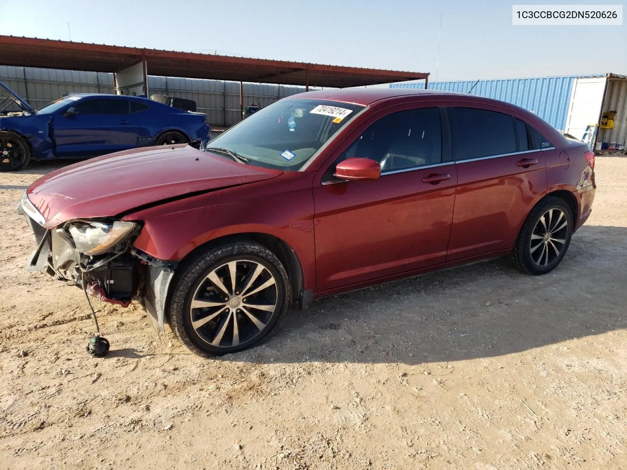 2013 Chrysler 200 Limited VIN: 1C3CCBCG2DN520626 Lot: 70419214