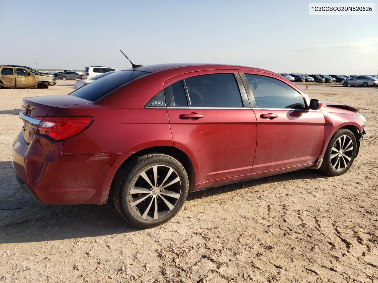 2013 Chrysler 200 Limited VIN: 1C3CCBCG2DN520626 Lot: 70419214