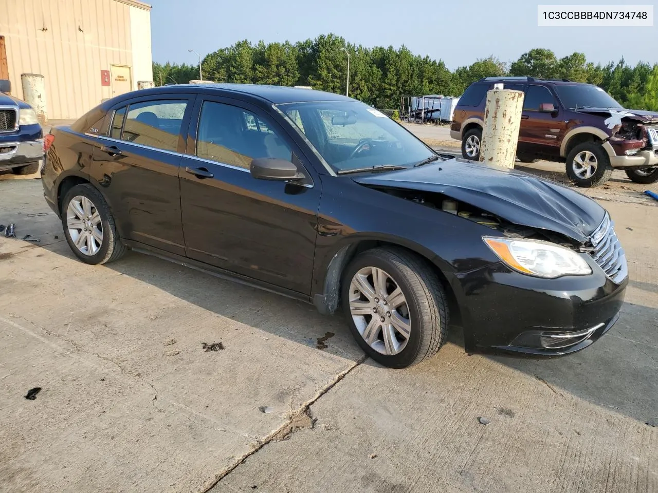 2013 Chrysler 200 Touring VIN: 1C3CCBBB4DN734748 Lot: 70607234