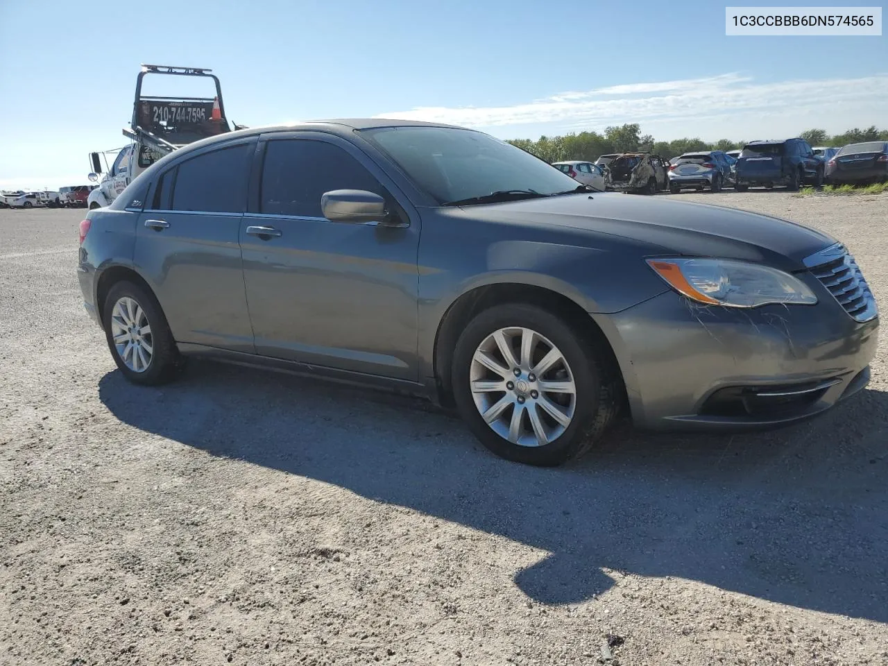 2013 Chrysler 200 Touring VIN: 1C3CCBBB6DN574565 Lot: 70629284