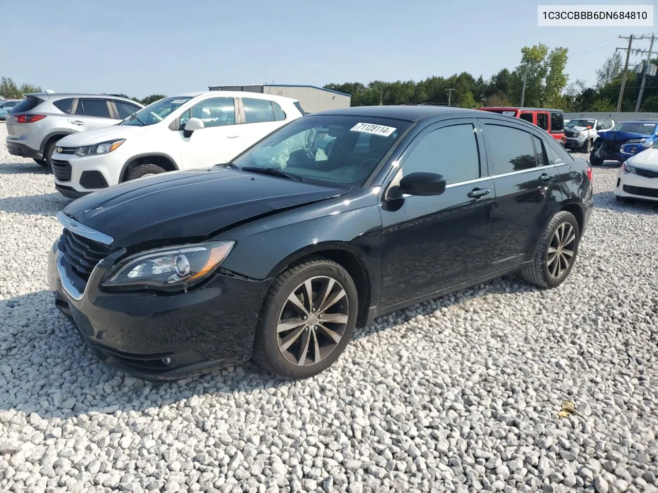 2013 Chrysler 200 Touring VIN: 1C3CCBBB6DN684810 Lot: 71128114