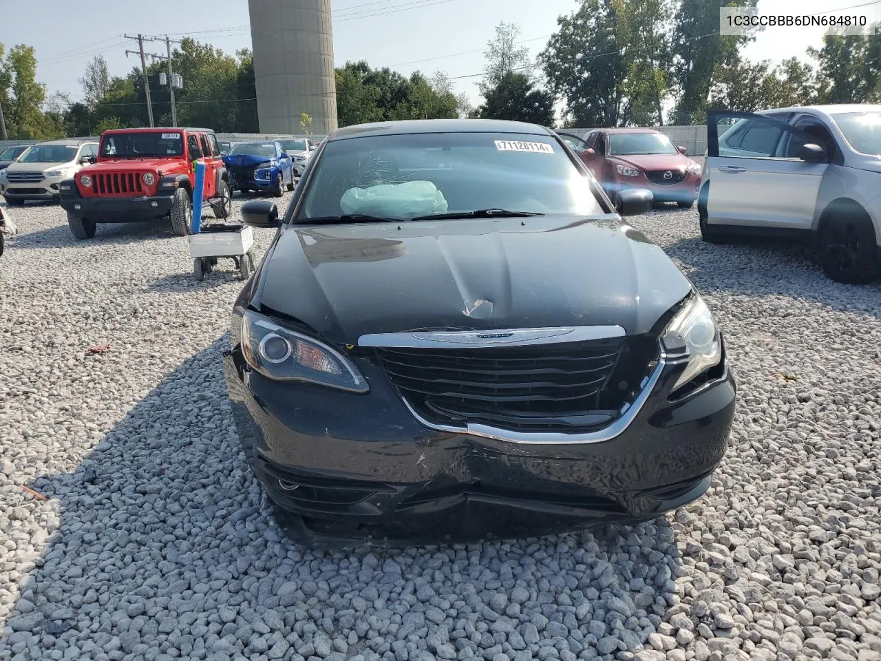 2013 Chrysler 200 Touring VIN: 1C3CCBBB6DN684810 Lot: 71128114