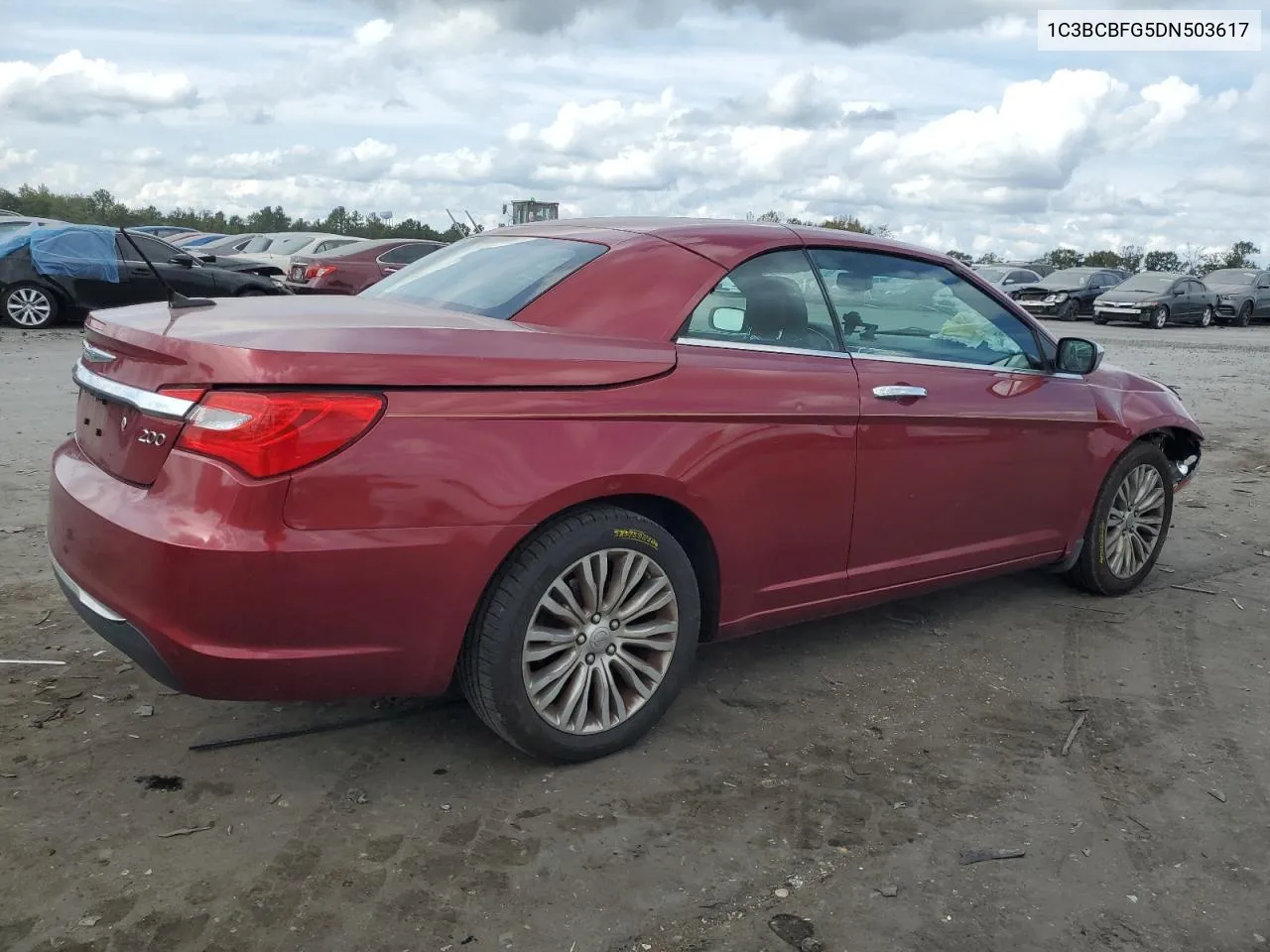 2013 Chrysler 200 Limited VIN: 1C3BCBFG5DN503617 Lot: 71263654