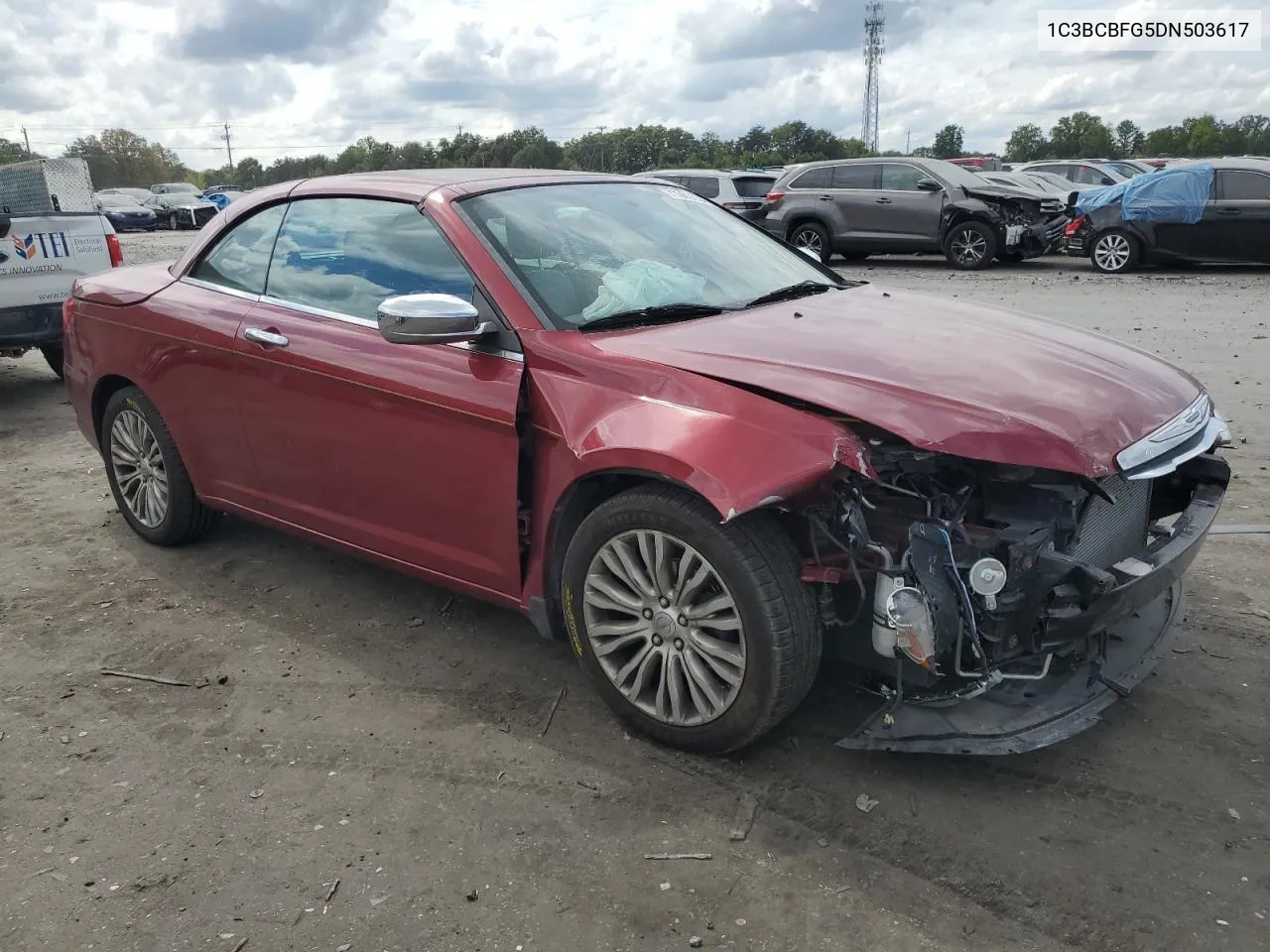 2013 Chrysler 200 Limited VIN: 1C3BCBFG5DN503617 Lot: 71263654