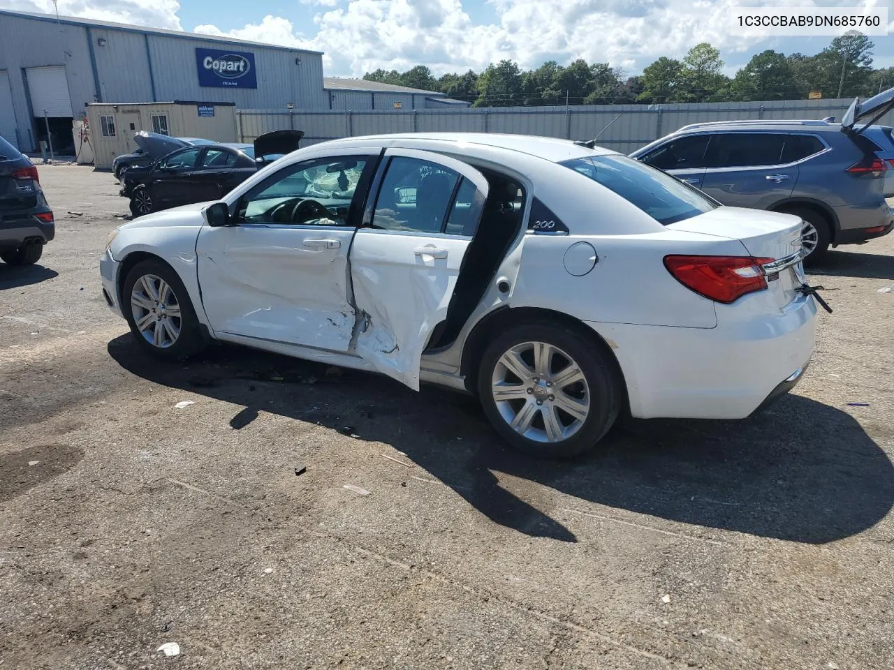 2013 Chrysler 200 Lx VIN: 1C3CCBAB9DN685760 Lot: 71366024