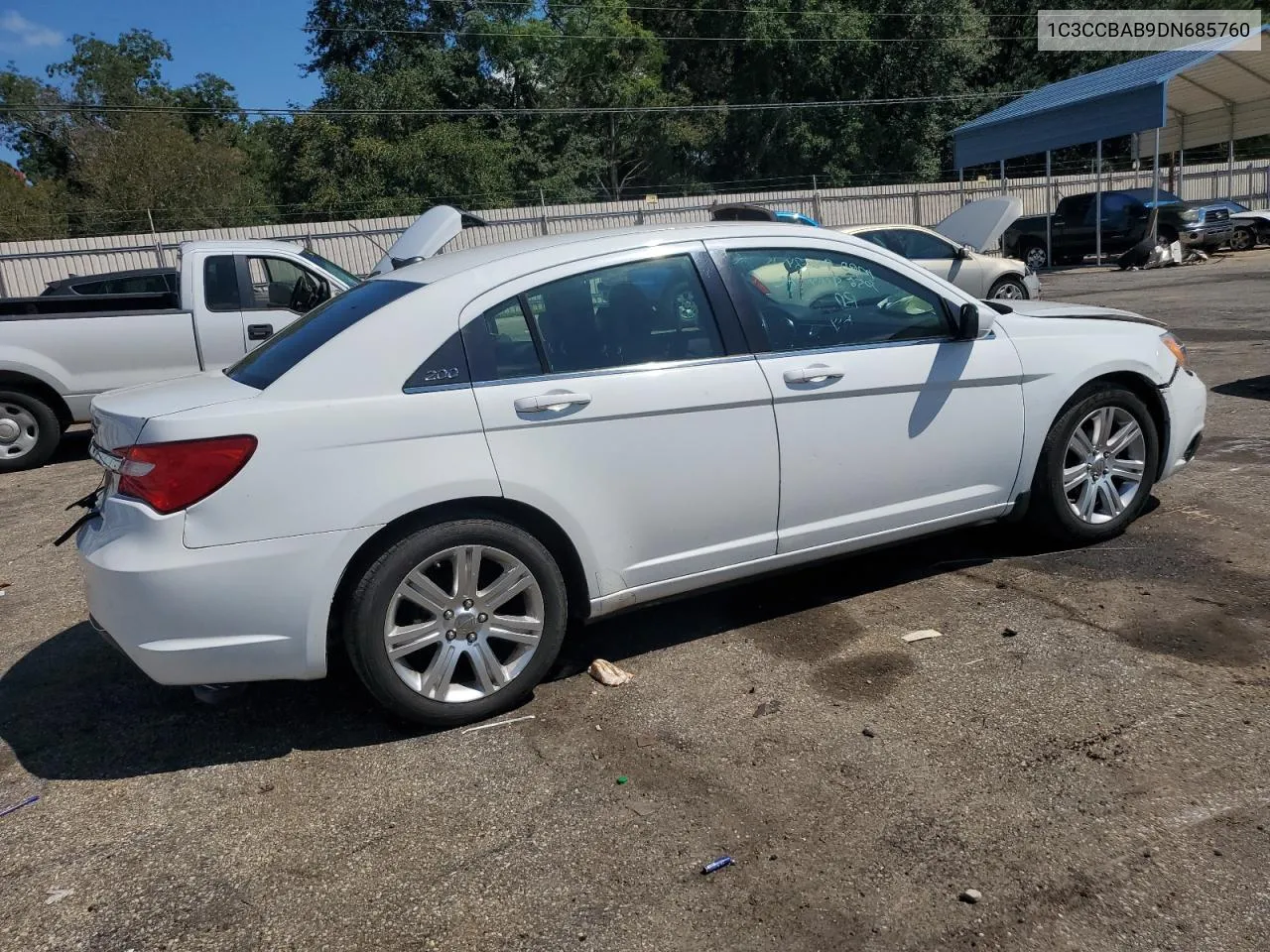 2013 Chrysler 200 Lx VIN: 1C3CCBAB9DN685760 Lot: 71366024