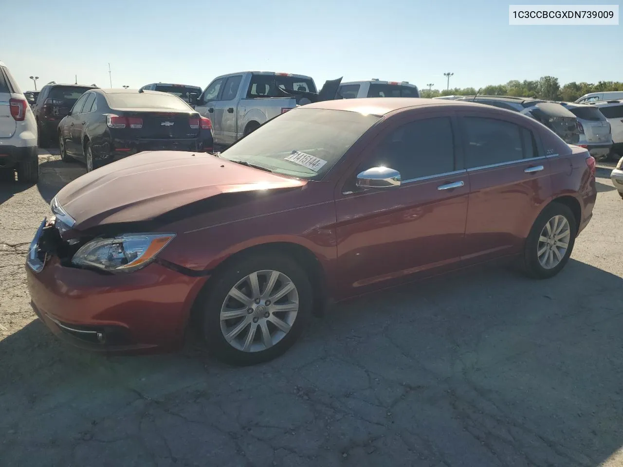 2013 Chrysler 200 Limited VIN: 1C3CCBCGXDN739009 Lot: 71415144