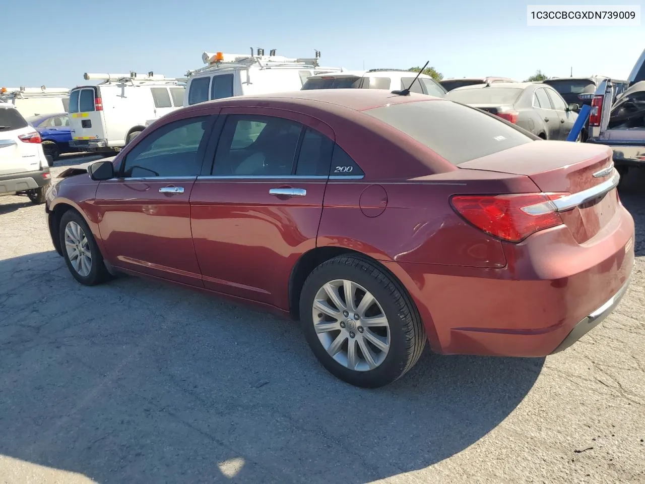 2013 Chrysler 200 Limited VIN: 1C3CCBCGXDN739009 Lot: 71415144