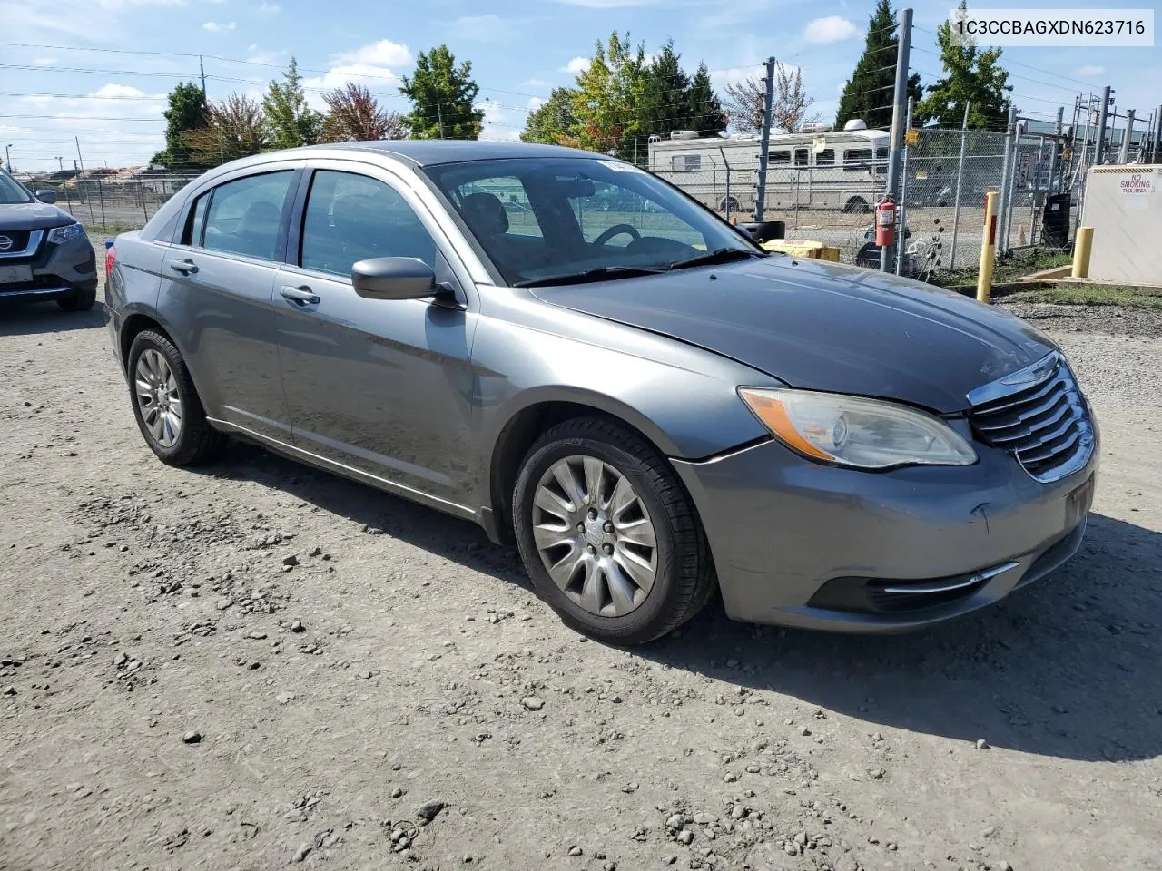 2013 Chrysler 200 Lx VIN: 1C3CCBAGXDN623716 Lot: 71441184