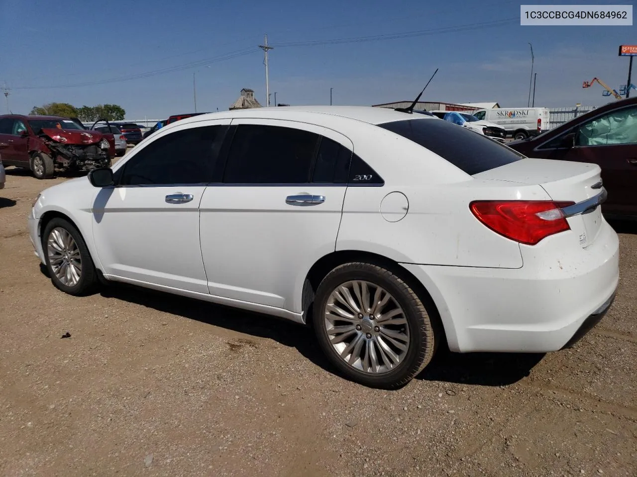 2013 Chrysler 200 Limited VIN: 1C3CCBCG4DN684962 Lot: 71676454