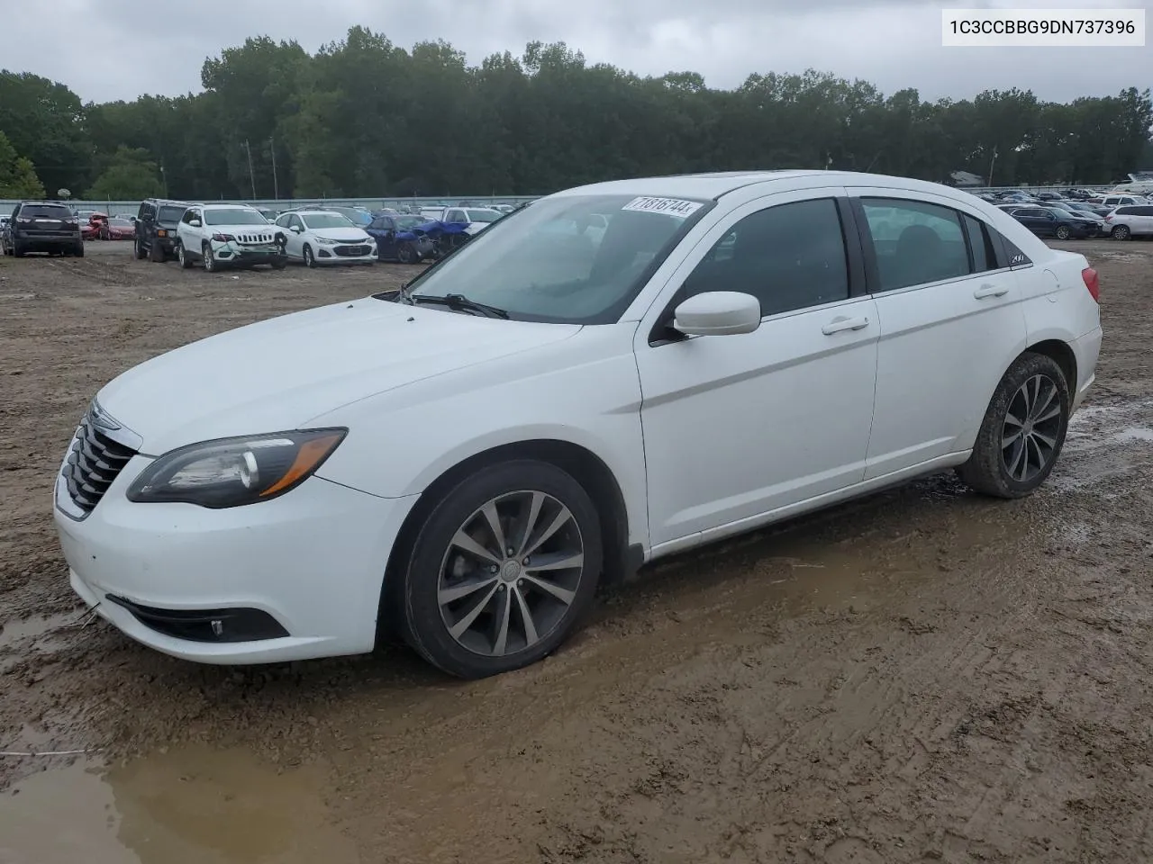 2013 Chrysler 200 Touring VIN: 1C3CCBBG9DN737396 Lot: 71816744