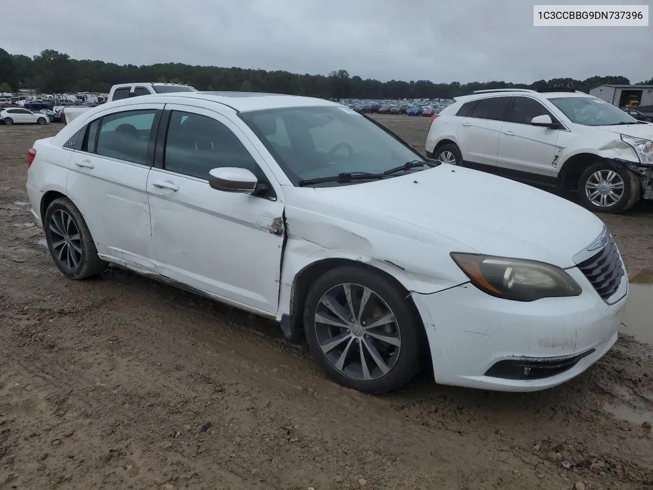 2013 Chrysler 200 Touring VIN: 1C3CCBBG9DN737396 Lot: 71816744