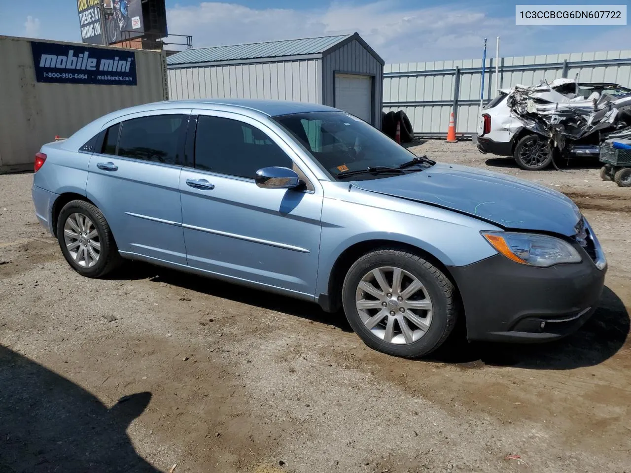 2013 Chrysler 200 Limited VIN: 1C3CCBCG6DN607722 Lot: 71847944