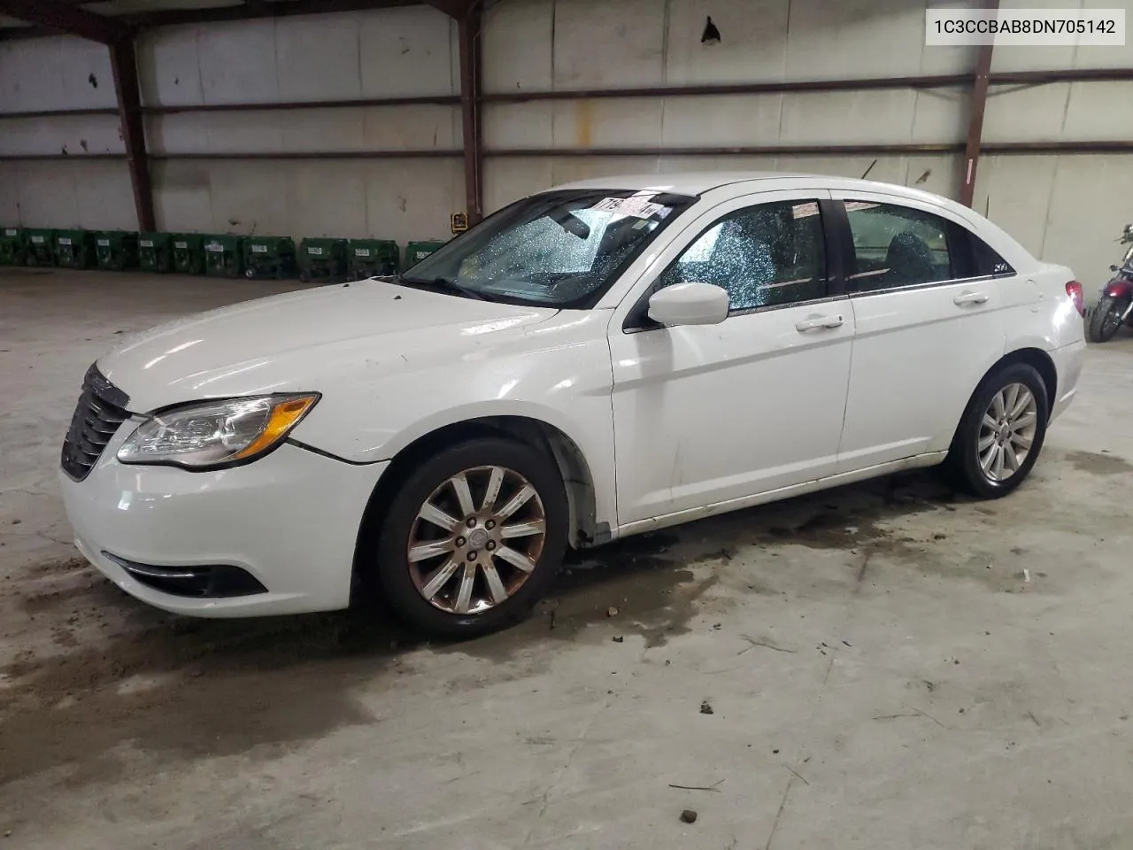 2013 Chrysler 200 Lx VIN: 1C3CCBAB8DN705142 Lot: 71944554