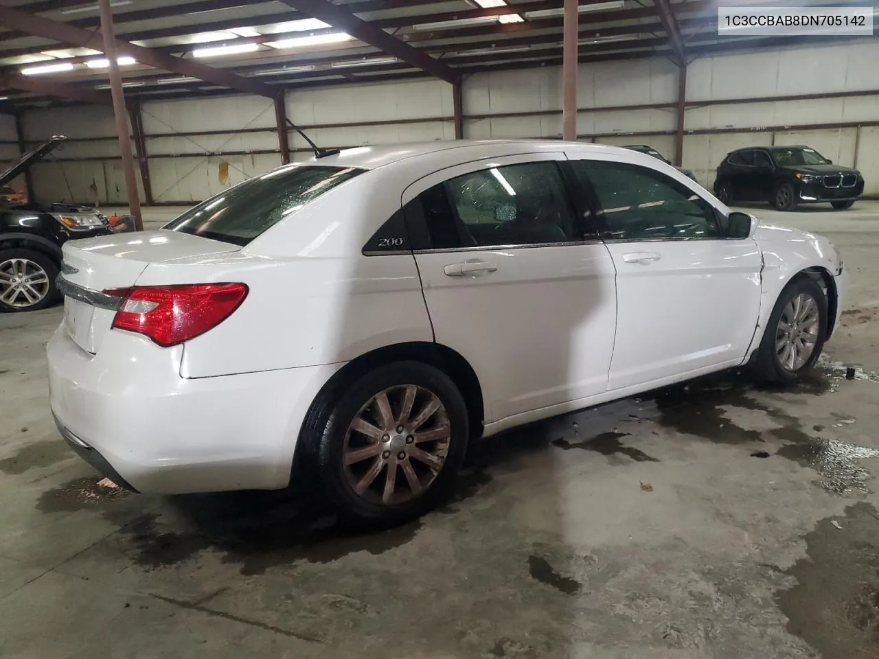 2013 Chrysler 200 Lx VIN: 1C3CCBAB8DN705142 Lot: 71944554