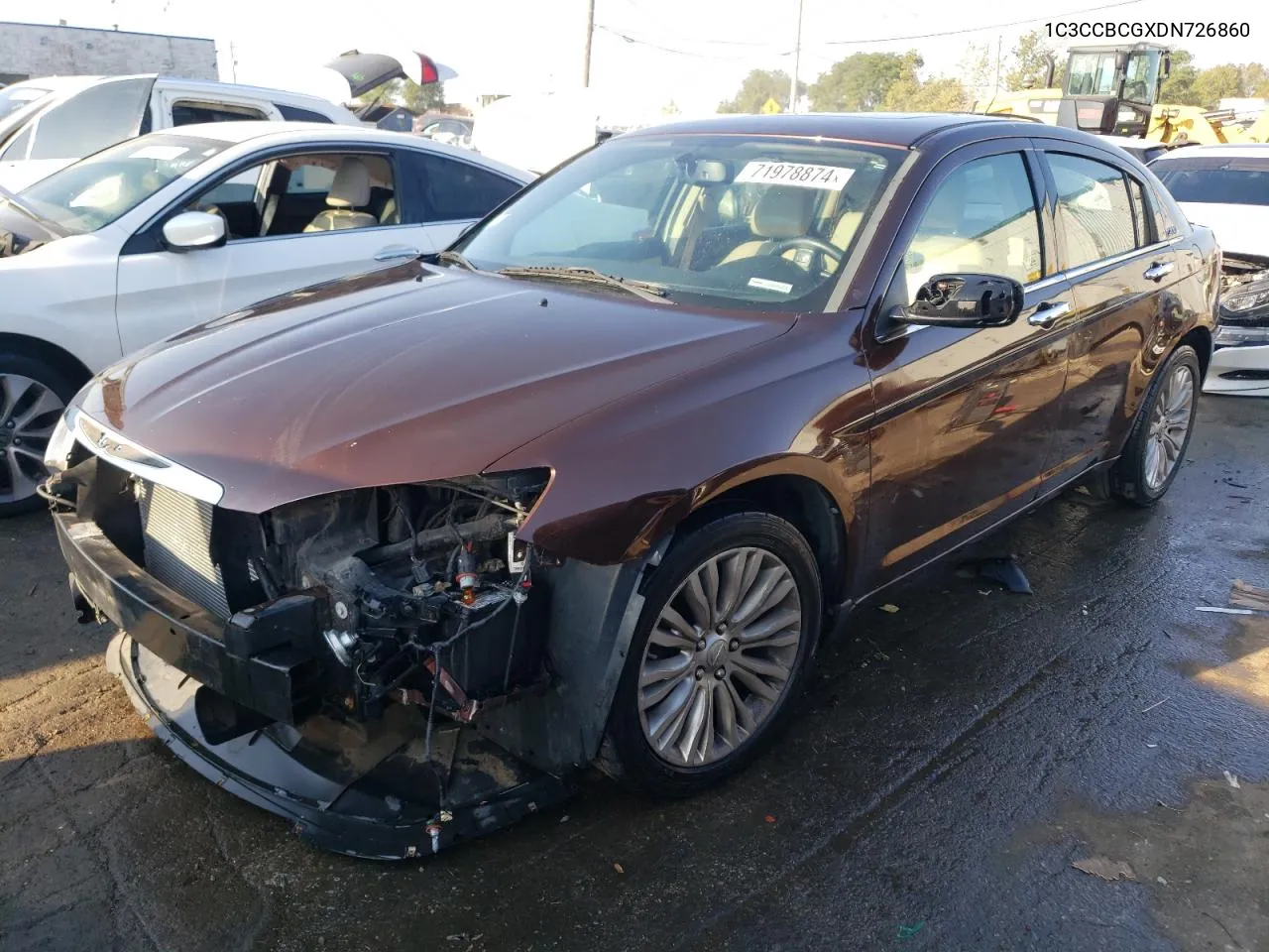 1C3CCBCGXDN726860 2013 Chrysler 200 Limited