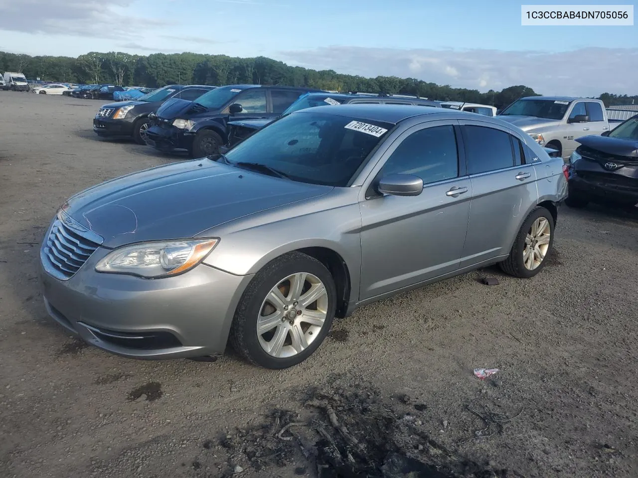 2013 Chrysler 200 Lx VIN: 1C3CCBAB4DN705056 Lot: 72013404