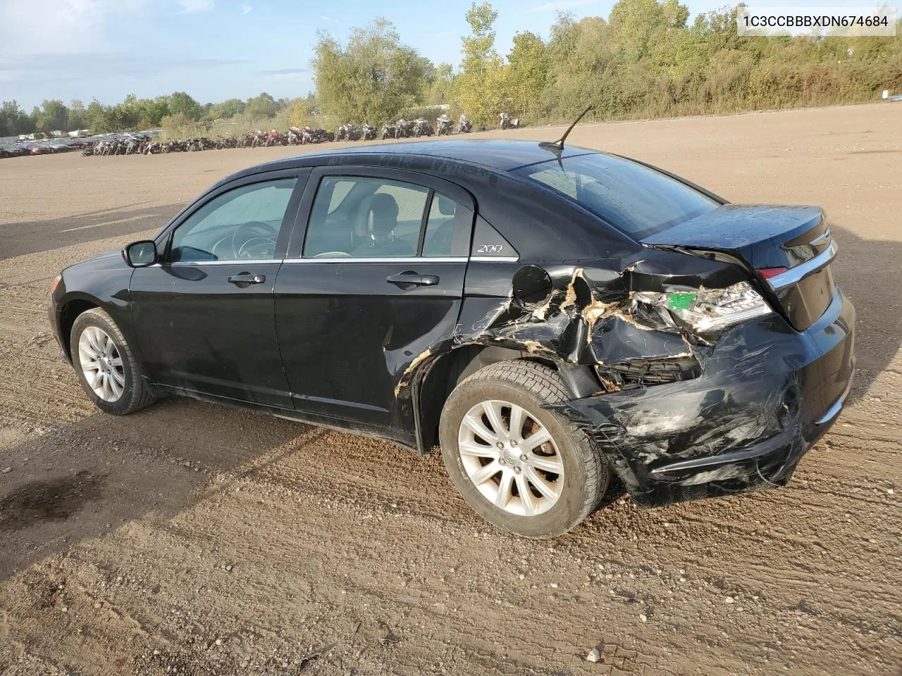 1C3CCBBBXDN674684 2013 Chrysler 200 Touring