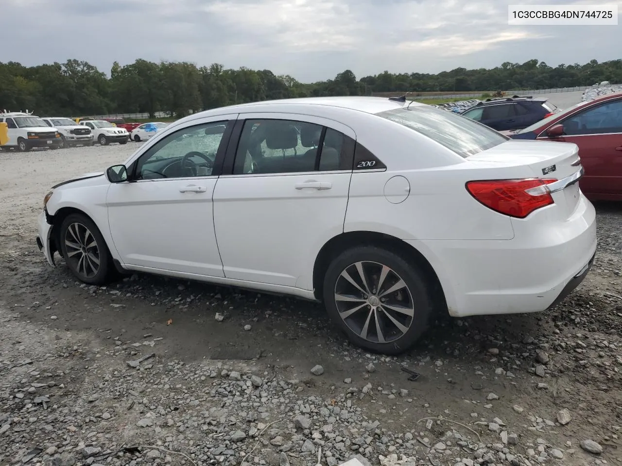 2013 Chrysler 200 Touring VIN: 1C3CCBBG4DN744725 Lot: 72076564